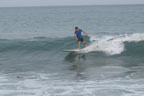 Pete surfing Black Mamba