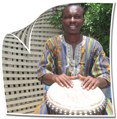 Francis Abby - African Drum Instructor