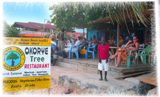 Okorye Tree - beach dining